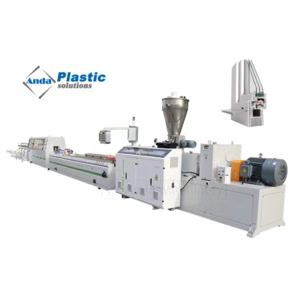 Qual é o processo de fabricação dos perfis de janela UPVC?