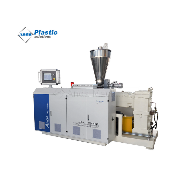 Máquina de criação de perfil de esgrima de piso composto de madeira composta de madeira WPC