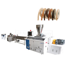 Máquina para fazer fita de borda de PVC com parafuso duplo