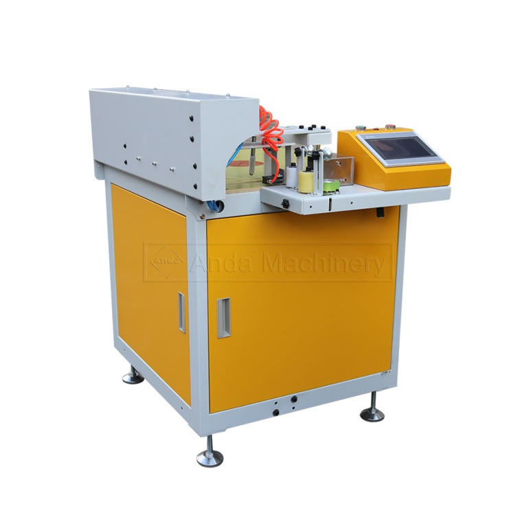 Anda Rebobinador semiautomático de rolo de fita de borda de PVC