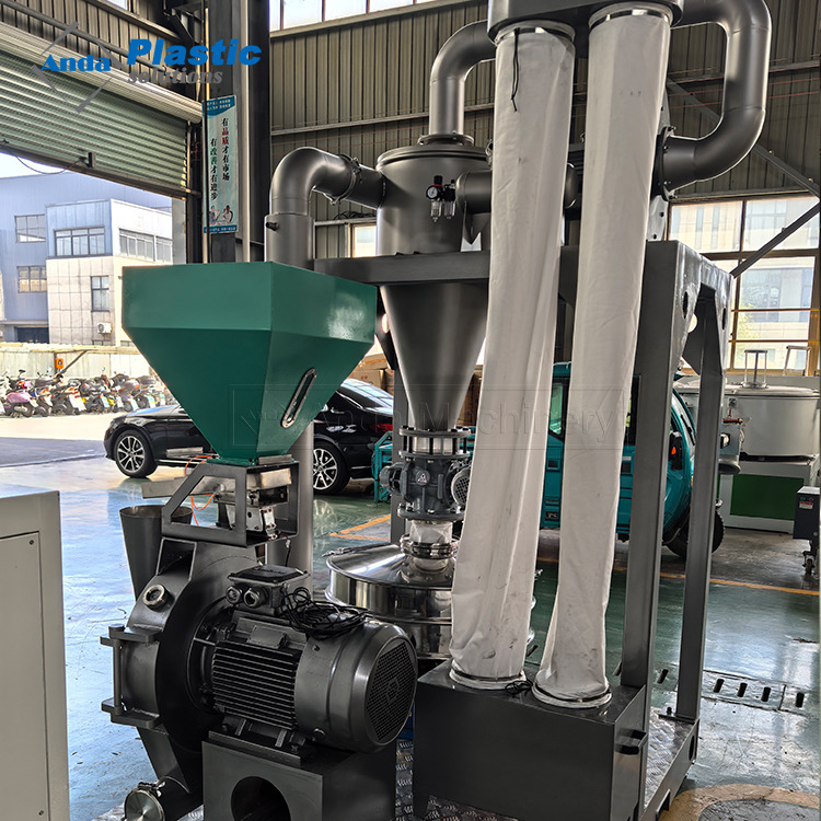 Anda Energia pesada economizando energia PVC Platplveizer Powder Grinder Machine