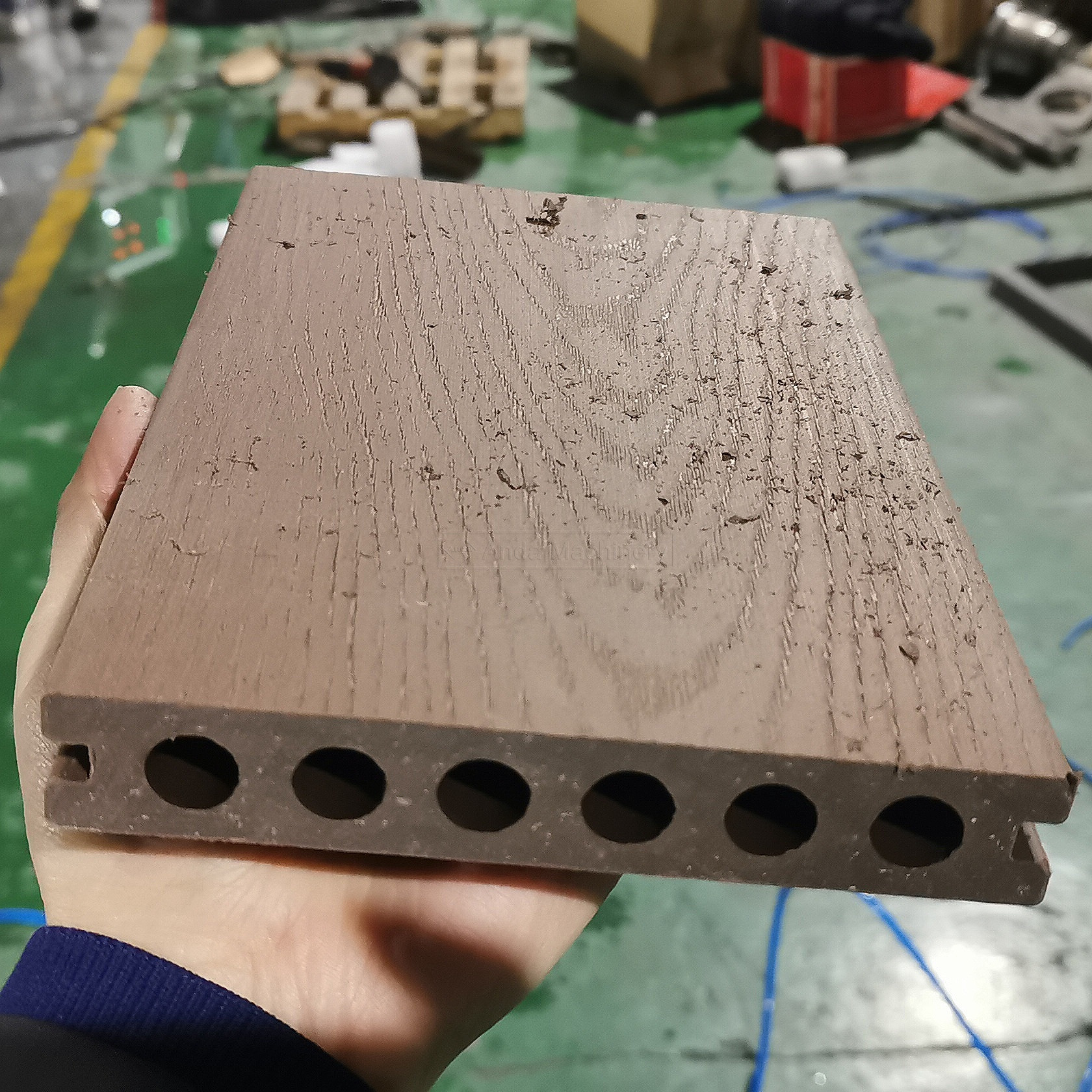 WPC Perfil Decking Making Machine Production Line