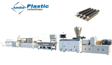 Projeto de interior e exterior avançado: dentro da linha de produção do painel de parede WPC