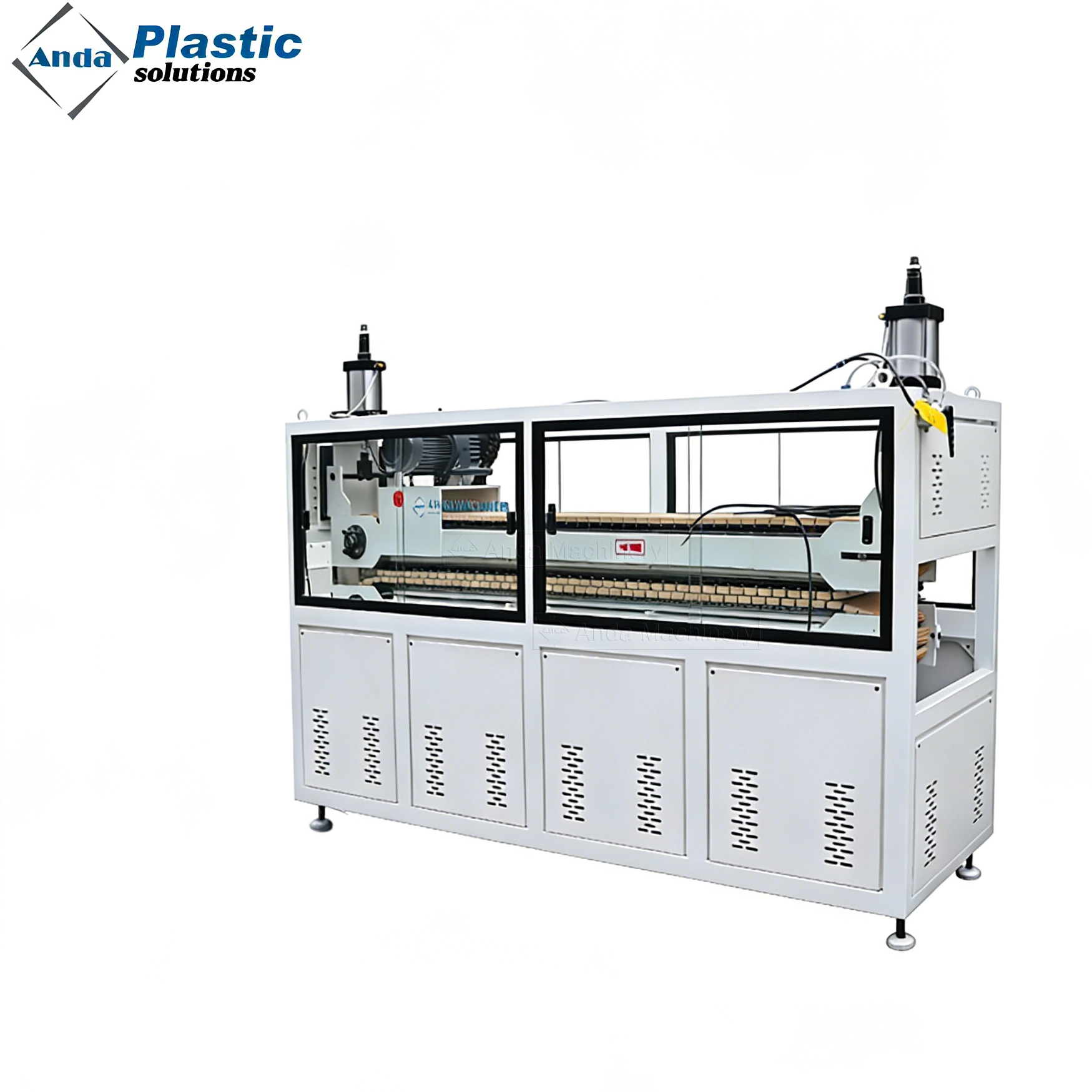 Anda Painel de parede de PVC para máquinas e linha de produção de painel canelado