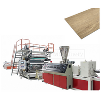 Linha de produção de piso LVT