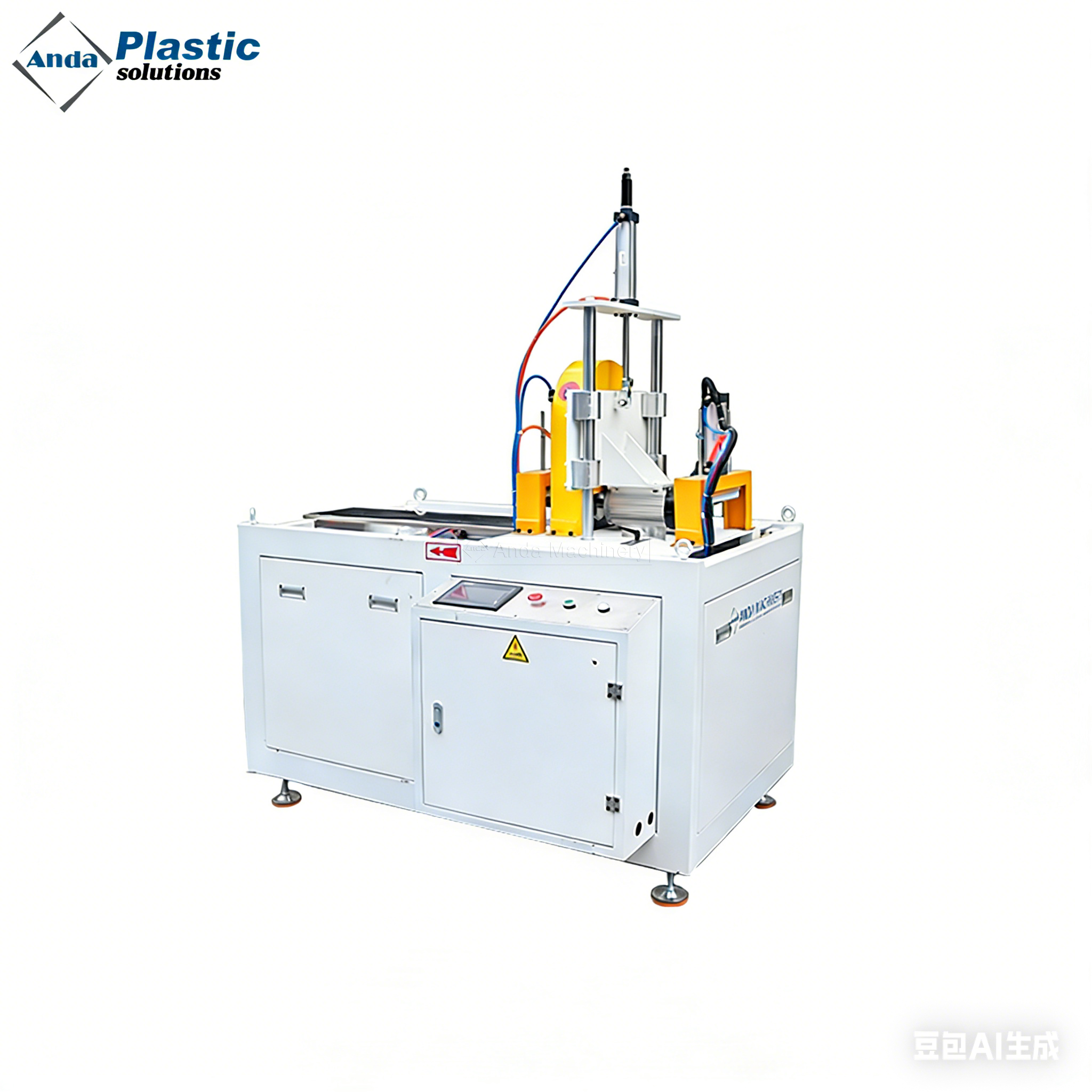 Máquina para fabricar painel de parede canelado WPC de alta velocidade