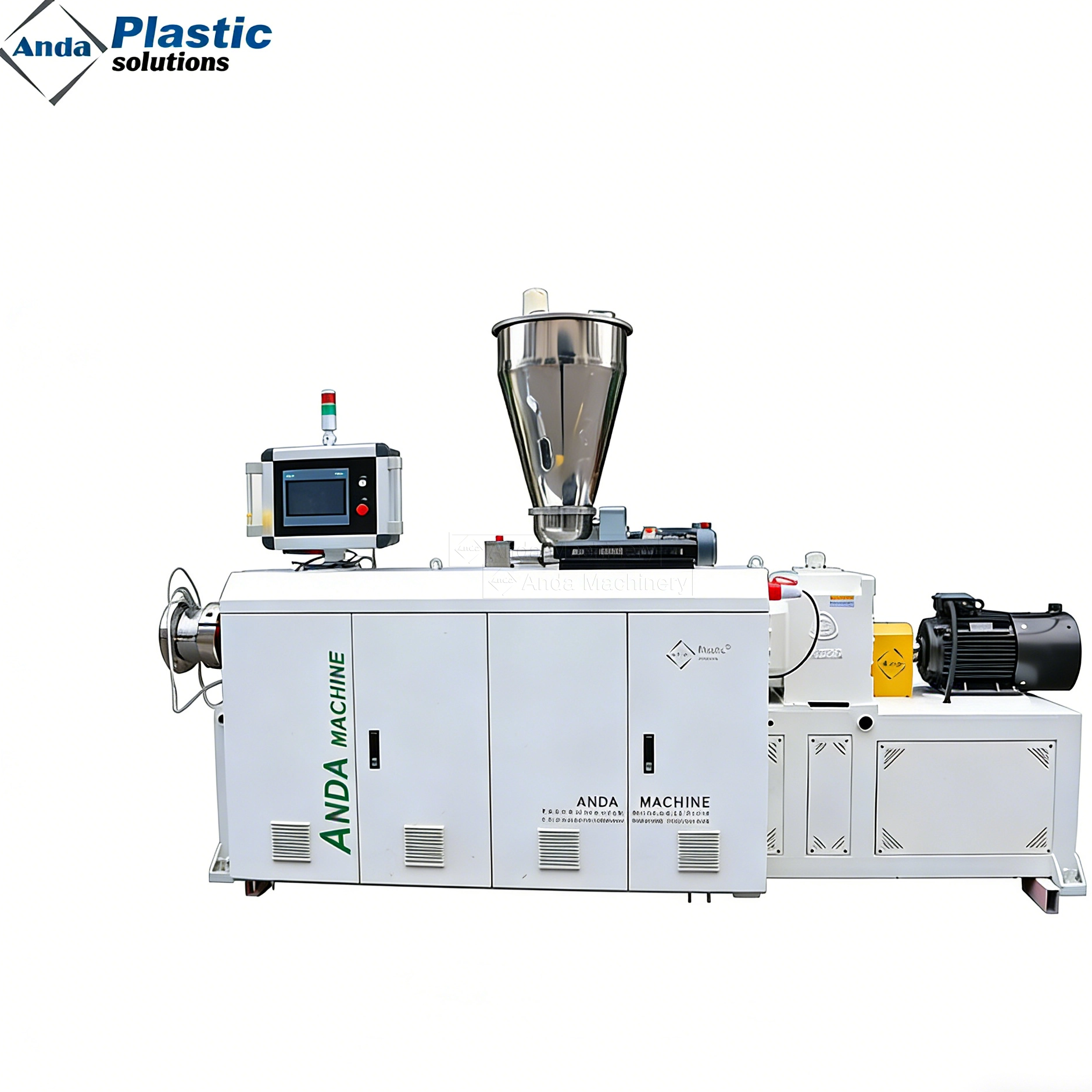 Anda Painel de parede de PVC para máquinas e linha de produção de painel canelado