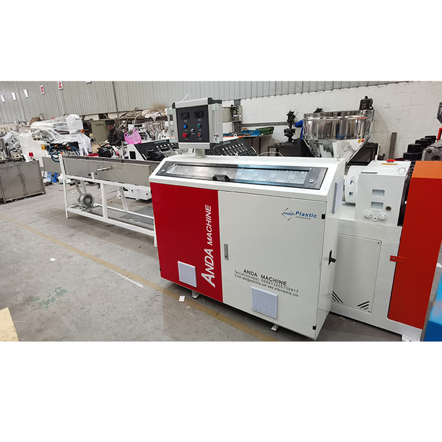 Anda Máquina de fazer banda de borda de pvc de parafuso único