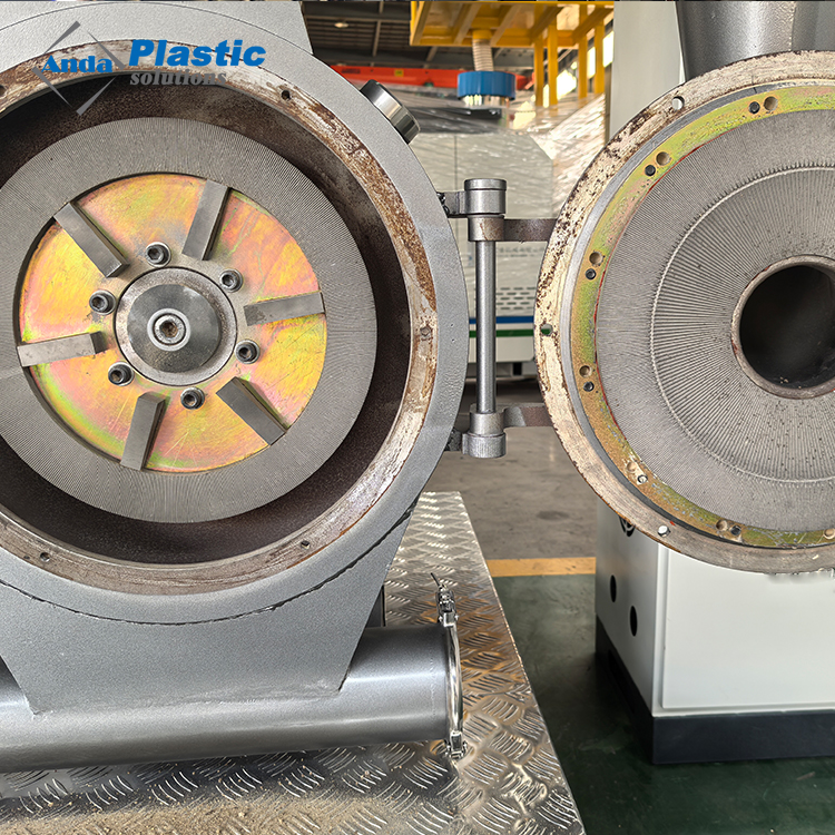 Anda Energia pesada economizando energia PVC Platplveizer Powder Grinder Machine