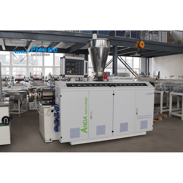 Máquina extrusora de perfil de moldura de porta WPC