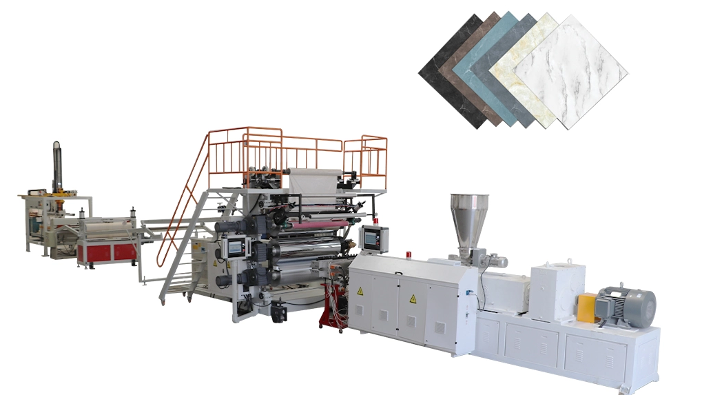 Qual é o preço da máquina de fabricação de folhas de mármore de PVC na Índia?