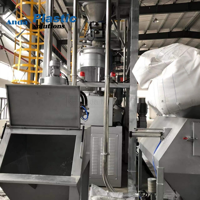 Máquina misturadora de aquecimento e resfriamento de alta velocidade em PVC SRL-W 1000/3000 