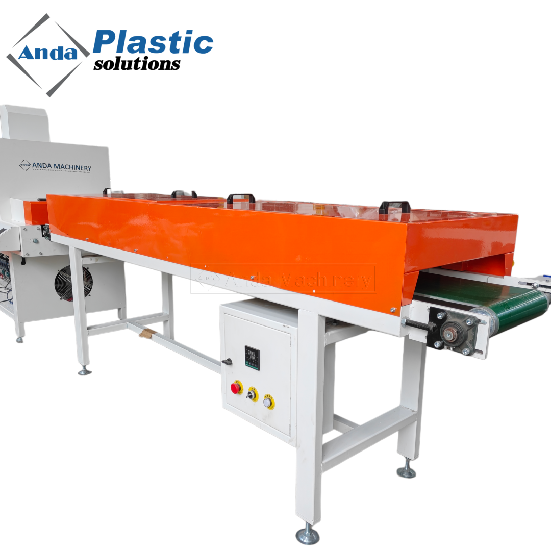 Impressão automática de bordas de borda em PVC e linha de produção de revestimento UV