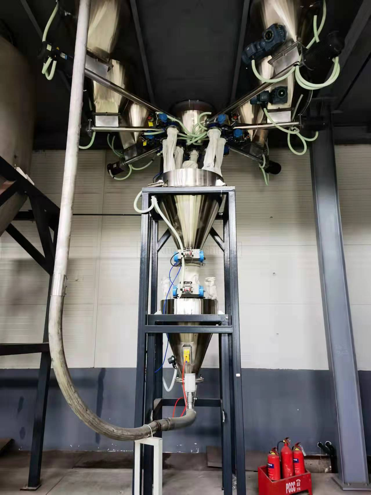 Sistema de mistura automática de PVC 